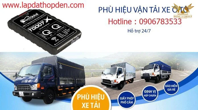 lap dat đinh vi xe tai