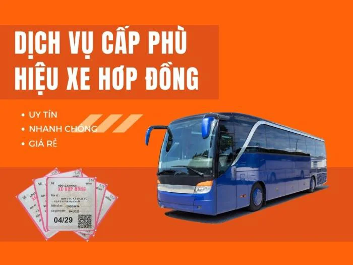 Dịch vụ làm phù hiệu xe ô tô nhanh chóng, giá rẻ tại Hải Phòng