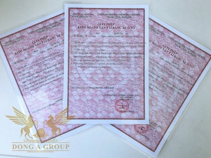THỦ TỤC CẤP GIẤY PHÉP KINH DOANH VẬN TẢI BẰNG Ô TÔ TẠI SAIGON
