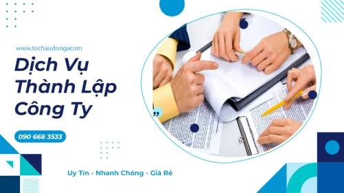 DỊCH VỤ THÀNH LẬP DOANH NGHIỆP TẠI HÀ NỘI UY TÍN
