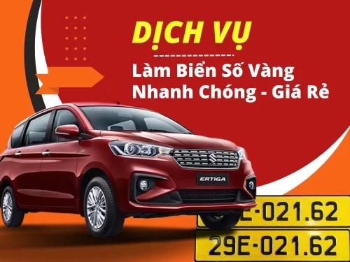 ĐỔI SANG BIỂN SỐ MÀU VÀNG TẠI HÀ NỘI SIÊU NHANH