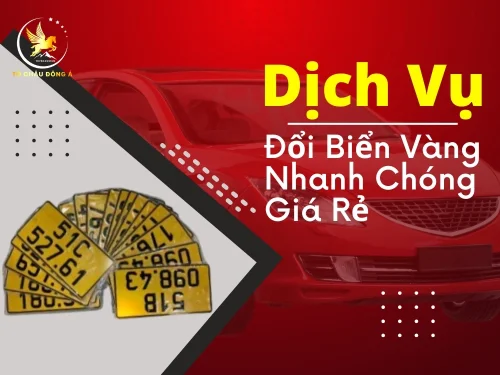 ĐỔI SANG BIỂN SỐ MÀU VÀNG TẠI TP HCM NHANH NHẤT