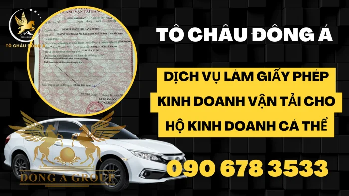 LÀM GIẤY PHÉP KINH DOANH VẬN TẢI TẠI BÌNH DƯƠNG SIÊU NHANH