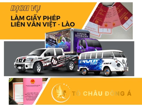 Làm giấy phép liên vận Việt Nam Lào tại Hà Nội nhanh chóng nhất