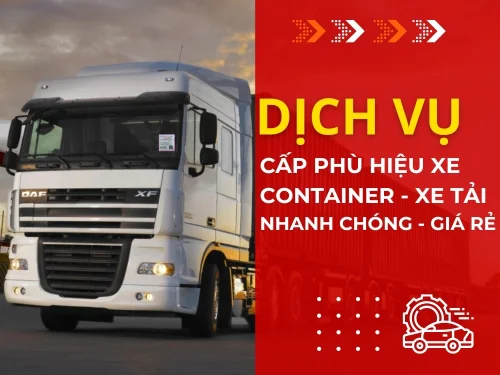 PHÙ HIỆU XE CÔNG - TEN - NƠ GIÁ TỐT NHẤT