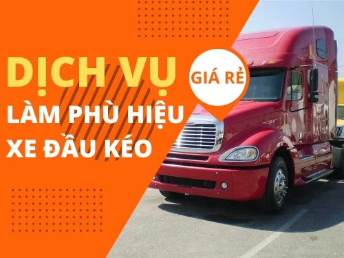 PHÙ HIỆU XE ĐẦU KÉO VÀ CONTAINER GIÁ RẺ NHẤT